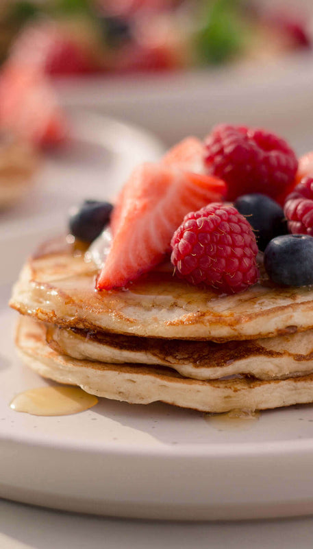 Healthy Low Calorie Protein Pancakes From Macro Based Diner Healthy Meal Prep.
